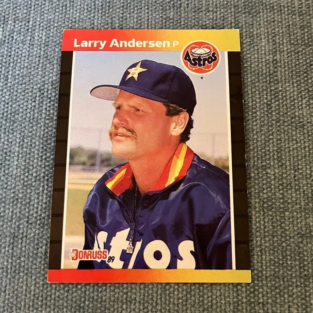 1989 Donruss Houston Astros Baseball Card Trading Card
